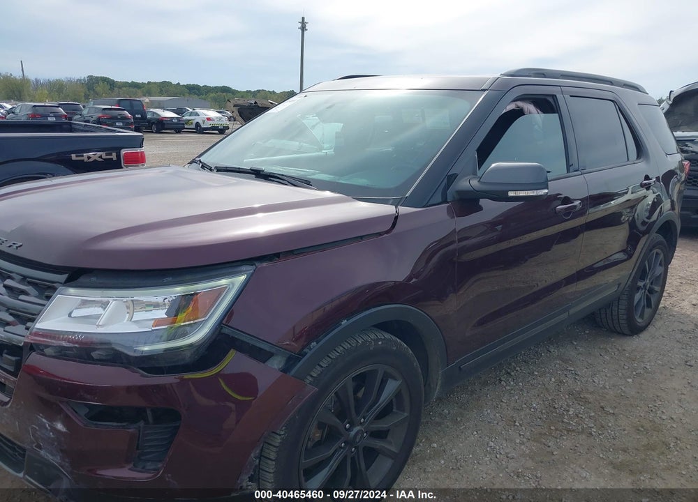 2018 FORD EXPLORER XLT VIN: 1FM5K8D85JGA53795