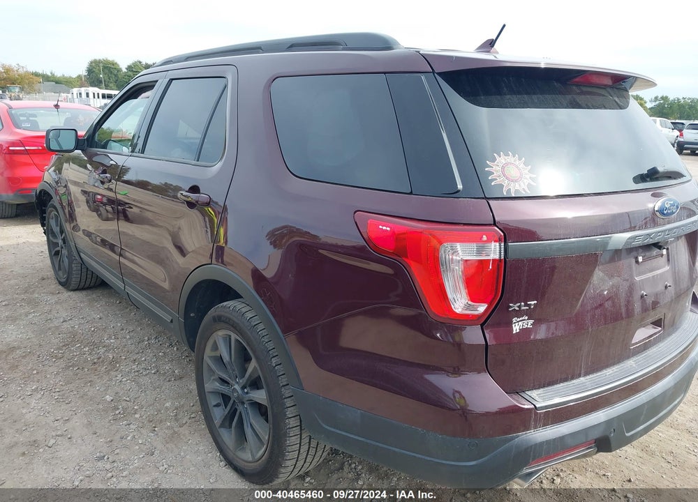 2018 FORD EXPLORER XLT VIN: 1FM5K8D85JGA53795