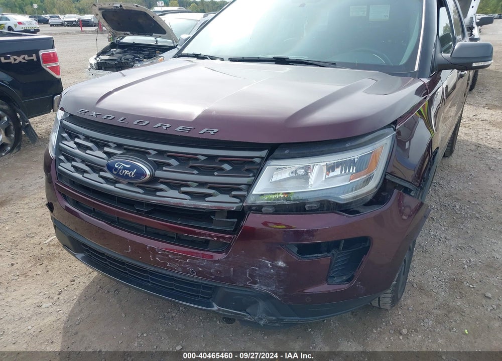 2018 FORD EXPLORER XLT VIN: 1FM5K8D85JGA53795