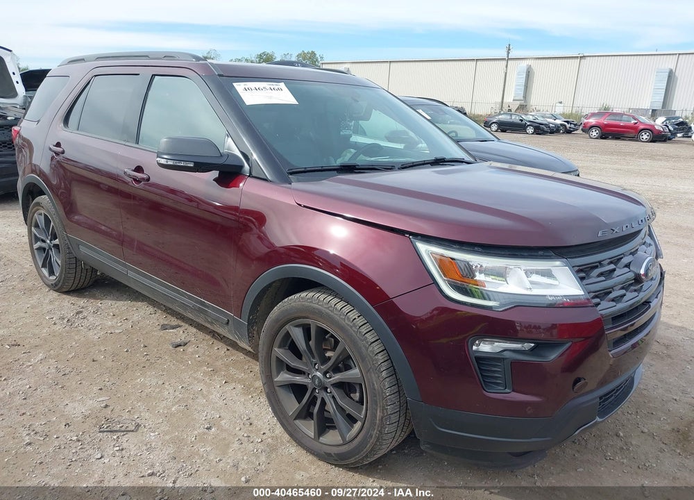 2018 FORD EXPLORER XLT VIN: 1FM5K8D85JGA53795