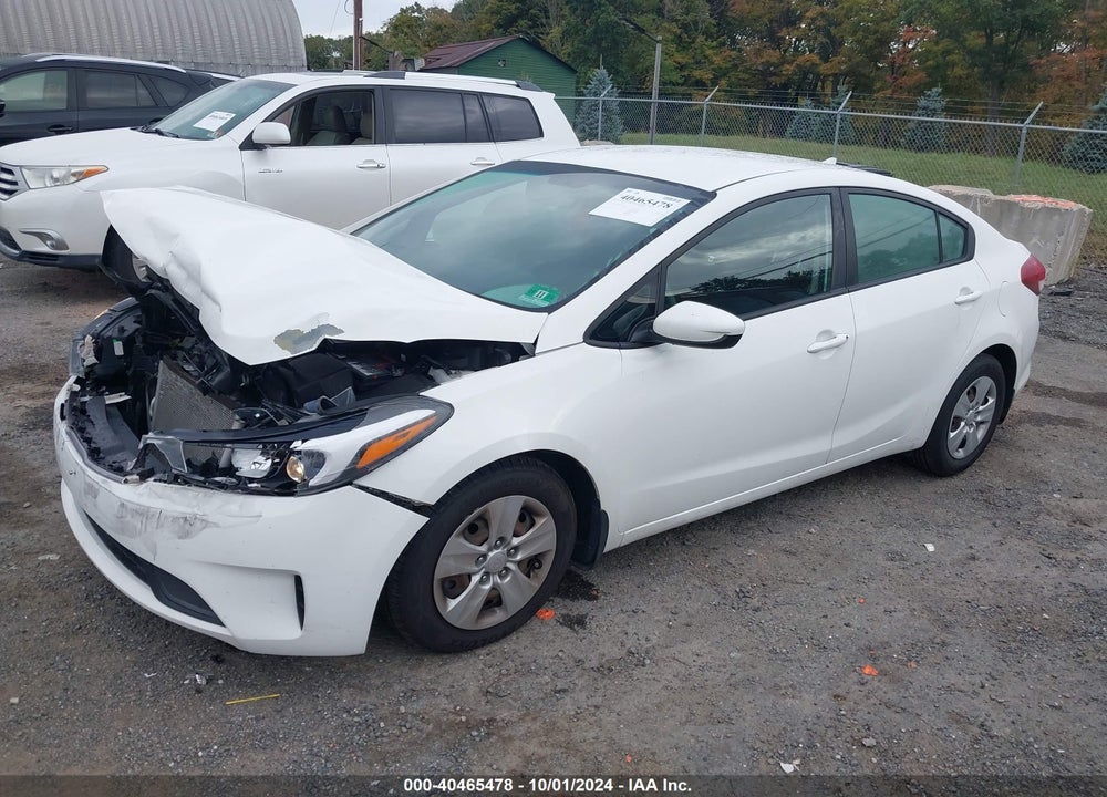 2017 KIA FORTE LX VIN: 3KPFK4A72HE073851