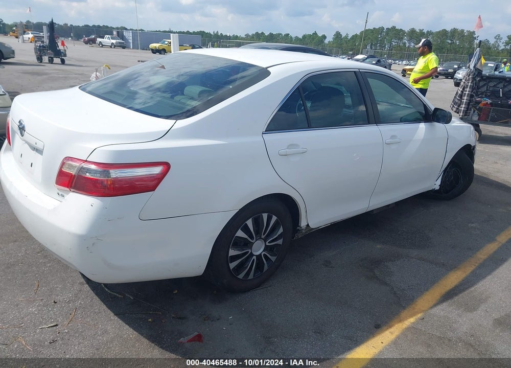 2008 TOYOTA CAMRY LE VIN: 4T1BE46K38U744993