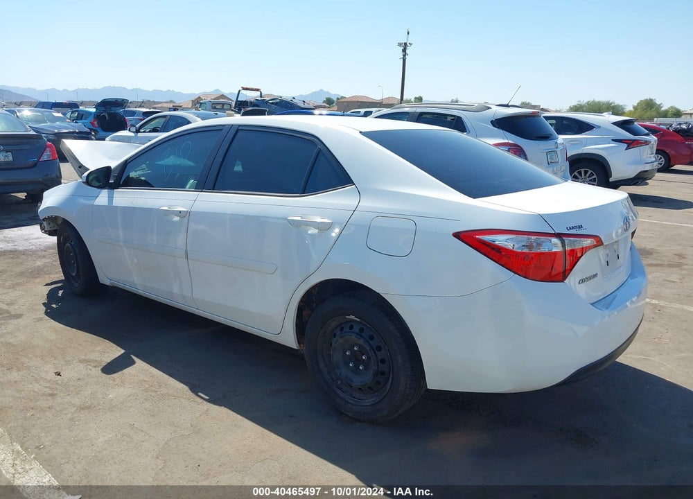 2016 TOYOTA COROLLA LE VIN: 5YFBURHE0GP538943
