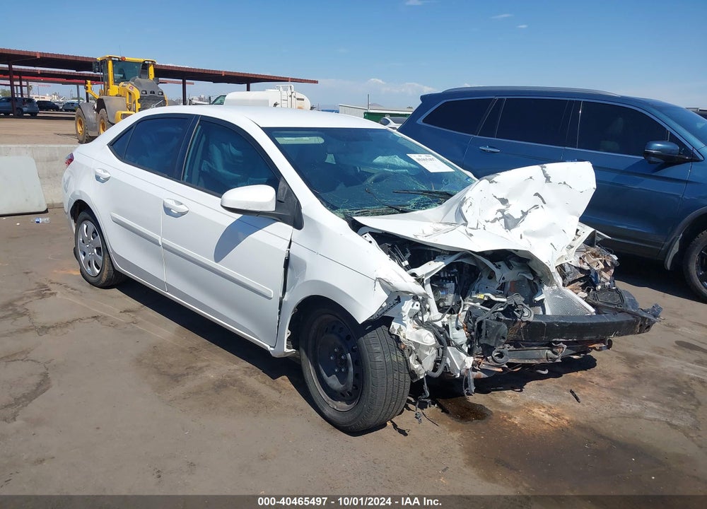 2016 TOYOTA COROLLA LE VIN: 5YFBURHE0GP538943