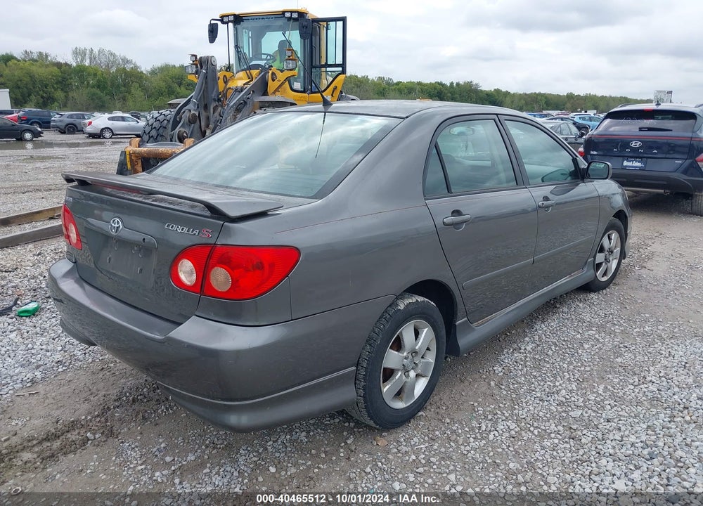 2006 TOYOTA COROLLA S VIN: 2T1BR32E26C630240