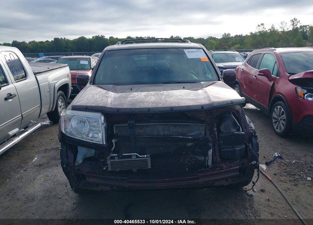 2011 HONDA PILOT EX-L VIN: 5FNYF4H6XBB023579