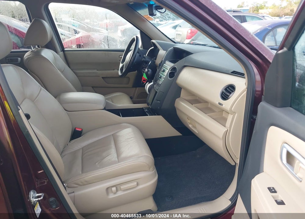 2011 HONDA PILOT EX-L VIN: 5FNYF4H6XBB023579