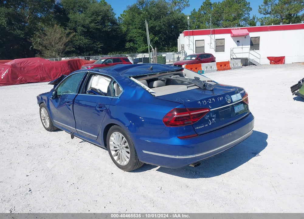 2017 VOLKSWAGEN PASSAT 1.8T SE VIN: 1VWBT7A37HC068983