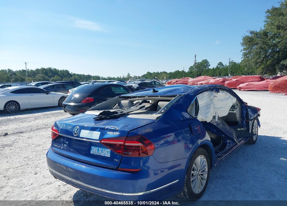 2017 VOLKSWAGEN PASSAT 1.8T SE VIN: 1VWBT7A37HC068983