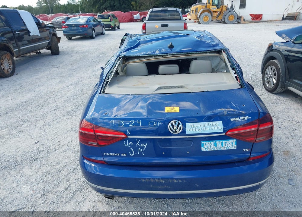 2017 VOLKSWAGEN PASSAT 1.8T SE VIN: 1VWBT7A37HC068983