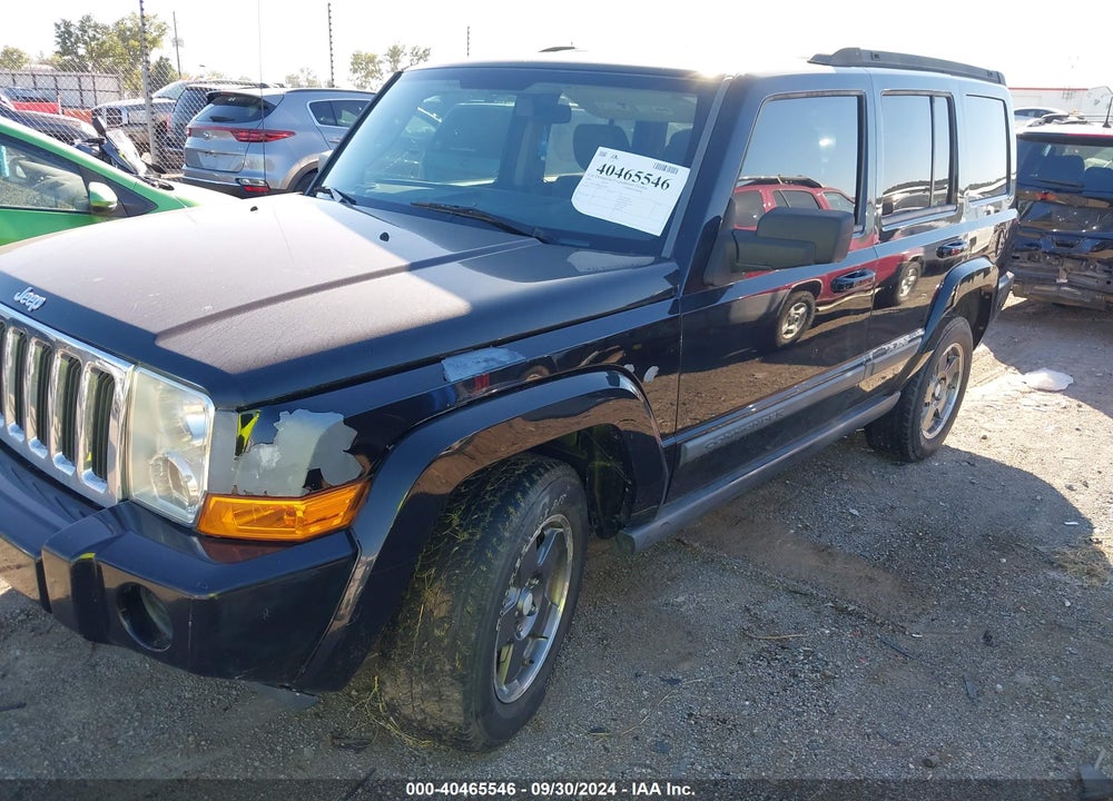 2007 JEEP COMMANDER SPORT VIN: 1J8HG48K17C630882