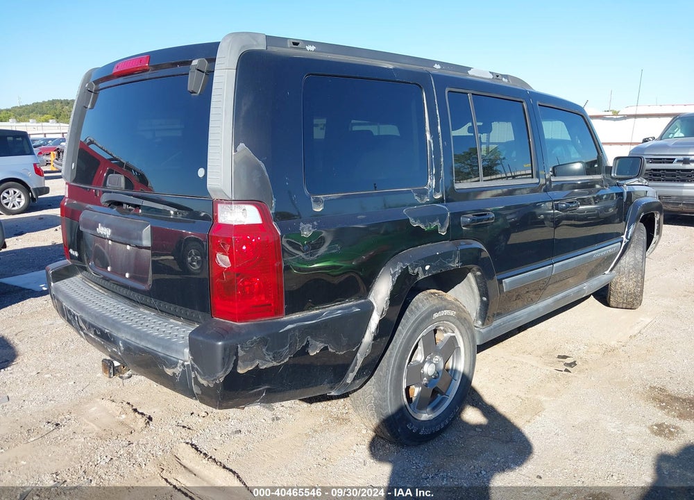 2007 JEEP COMMANDER SPORT VIN: 1J8HG48K17C630882