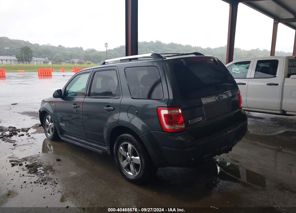 2008 FORD ESCAPE LIMITED VIN: 1FMCU04108KD14019