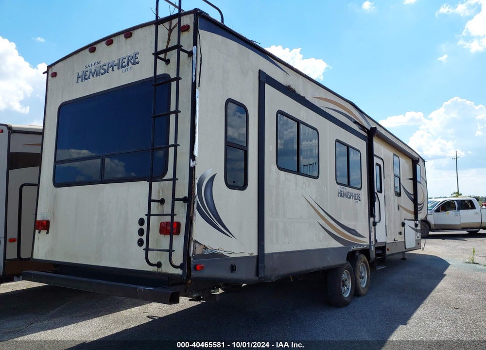 2017 SALEM 37FT M-337BAR VIN: 4X4FSBK2XHU080338