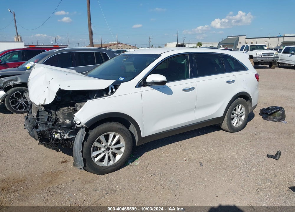 2019 KIA SORENTO 2.4L LX VIN: 5XYPG4A38KG574563