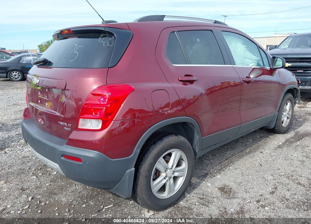 2016 CHEVROLET TRAX LT VIN: 3GNCJPSB4GL172179