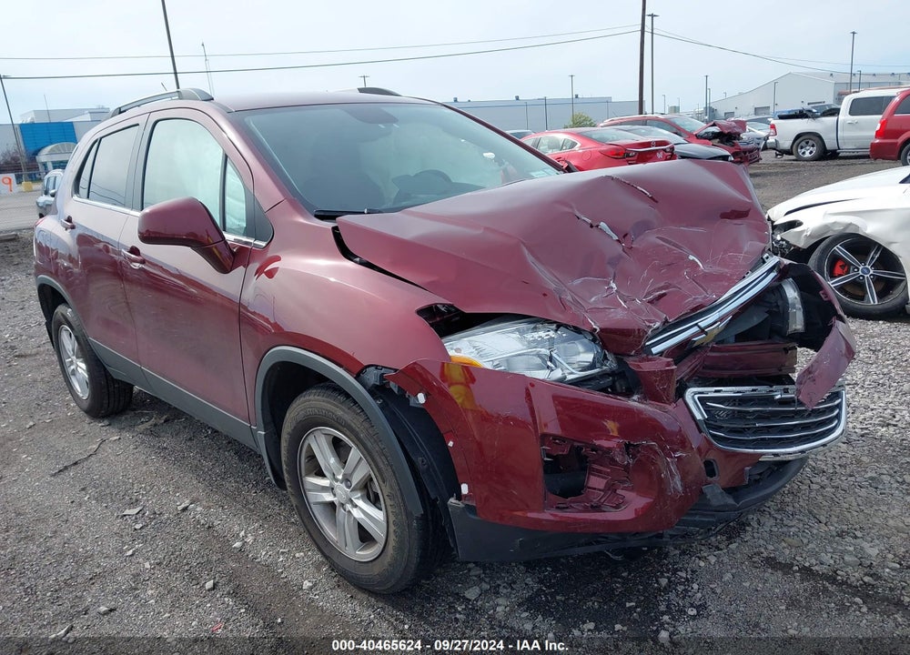 2016 CHEVROLET TRAX LT VIN: 3GNCJPSB4GL172179