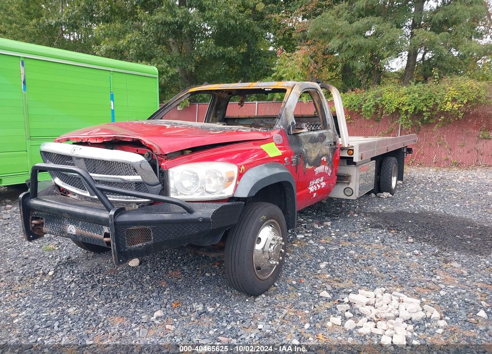 2008 DODGE RAM 5500 HD CHASSIS ST/SLT VIN: 3D6WD76A58G229265