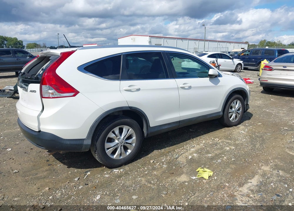 2012 HONDA CR-V EX-L VIN: 5J6RM4H7XCL030463