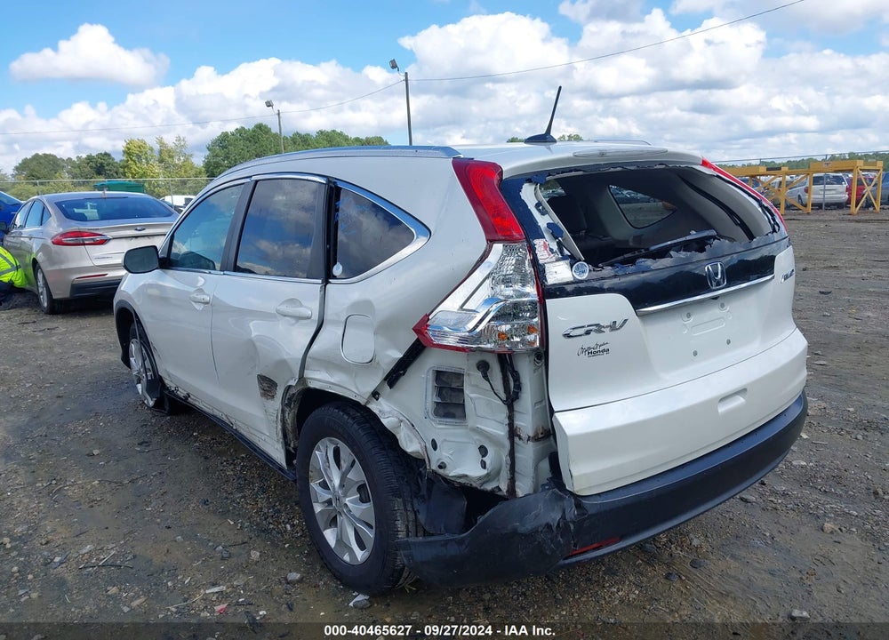 2012 HONDA CR-V EX-L VIN: 5J6RM4H7XCL030463