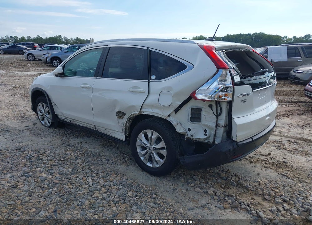 2012 HONDA CR-V EX-L VIN: 5J6RM4H7XCL030463