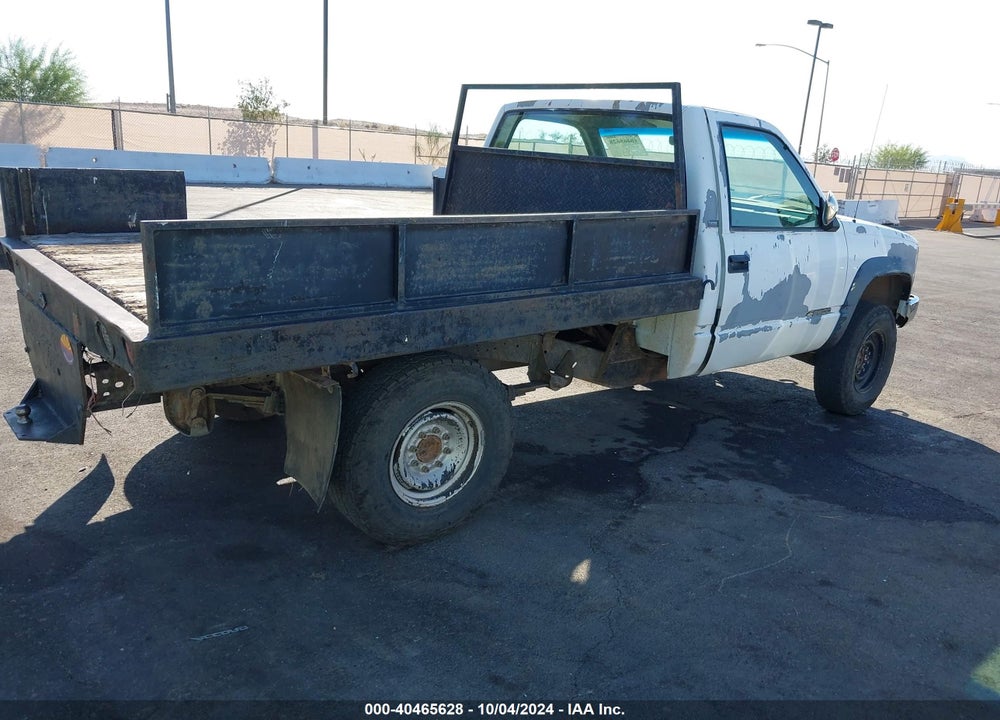 1993 CHEVROLET GMT-400 K2500 VIN: 1GCGK24K6PE186415