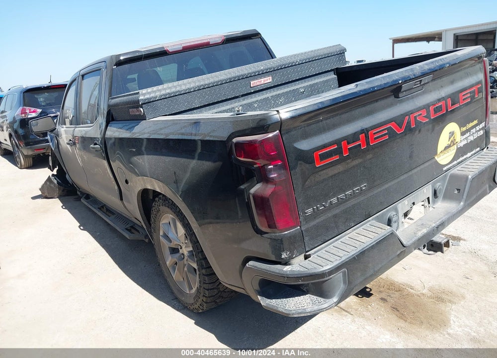2020 CHEVROLET SILVERADO 1500 2WD SHORT BED CUSTOM VIN: 3GCPWBEH9LG187908
