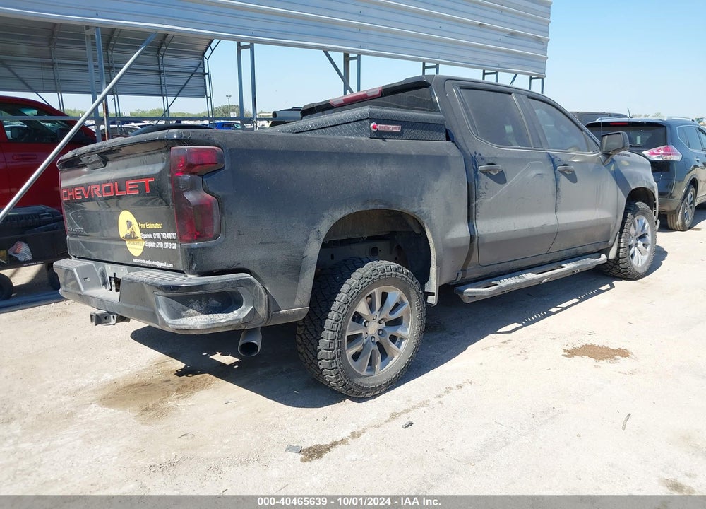 2020 CHEVROLET SILVERADO 1500 2WD SHORT BED CUSTOM VIN: 3GCPWBEH9LG187908