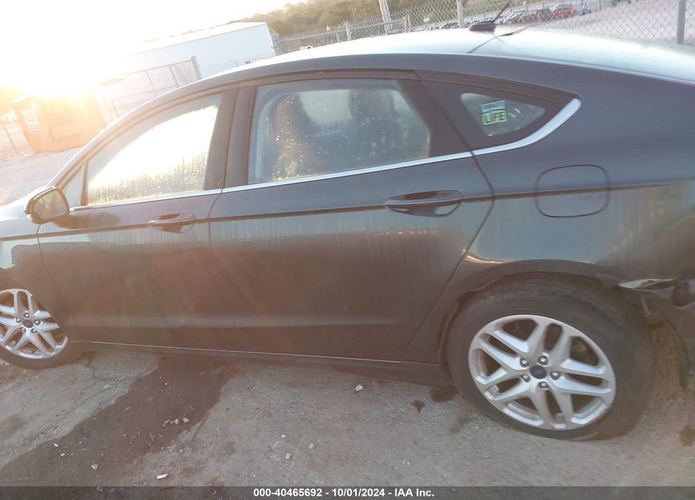 2015 FORD FUSION SE VIN: 3FA6P0H7XFR224558