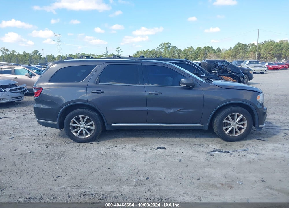 2014 DODGE DURANGO LIMITED VIN: 1C4RDHDG5EC366186