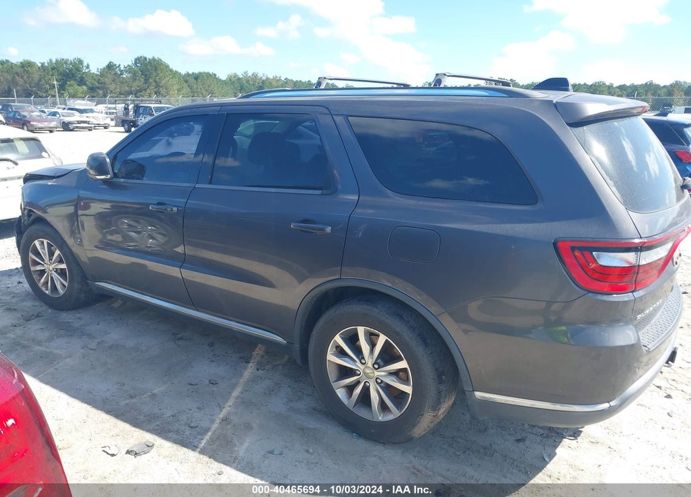 2014 DODGE DURANGO LIMITED VIN: 1C4RDHDG5EC366186