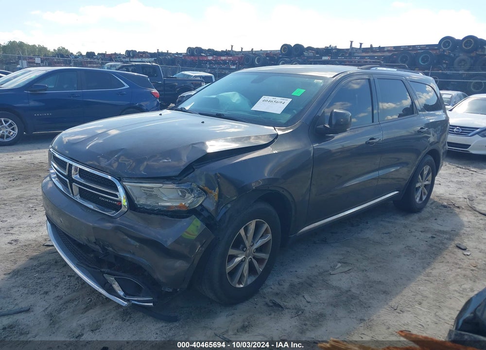 2014 DODGE DURANGO LIMITED VIN: 1C4RDHDG5EC366186