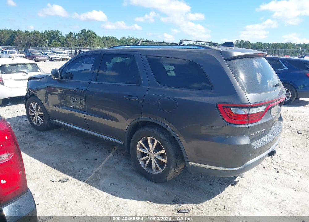2014 DODGE DURANGO LIMITED VIN: 1C4RDHDG5EC366186