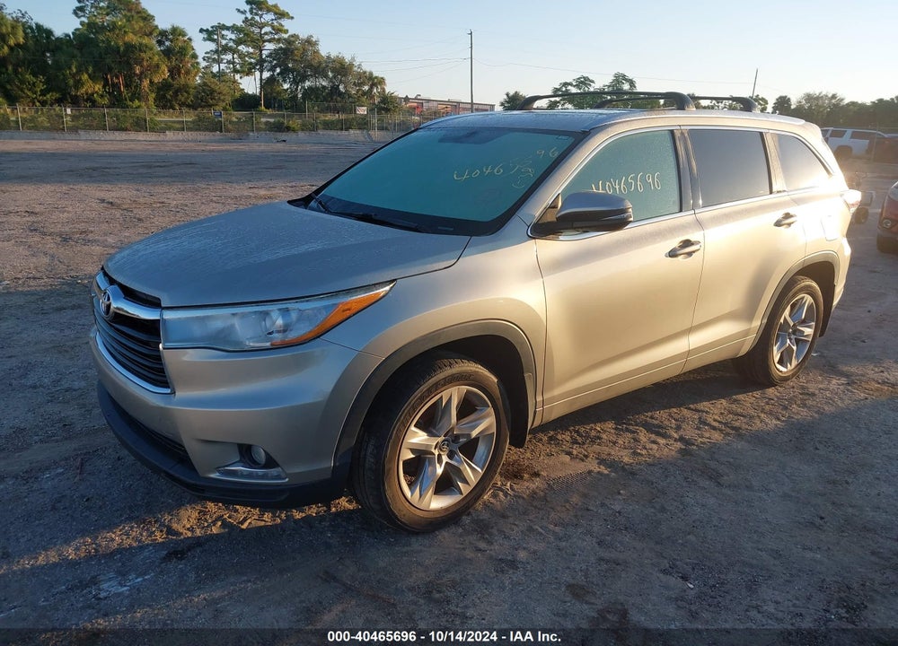 2016 TOYOTA HIGHLANDER LIMITED V6 VIN: 5TDYKRFH5GS127333