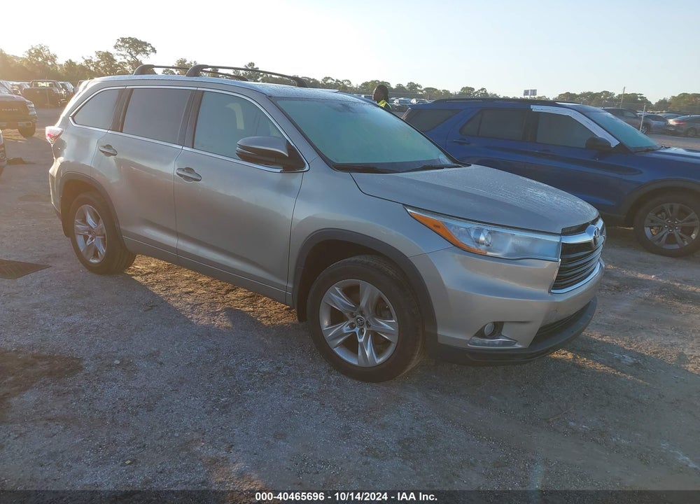 2016 TOYOTA HIGHLANDER LIMITED V6 VIN: 5TDYKRFH5GS127333