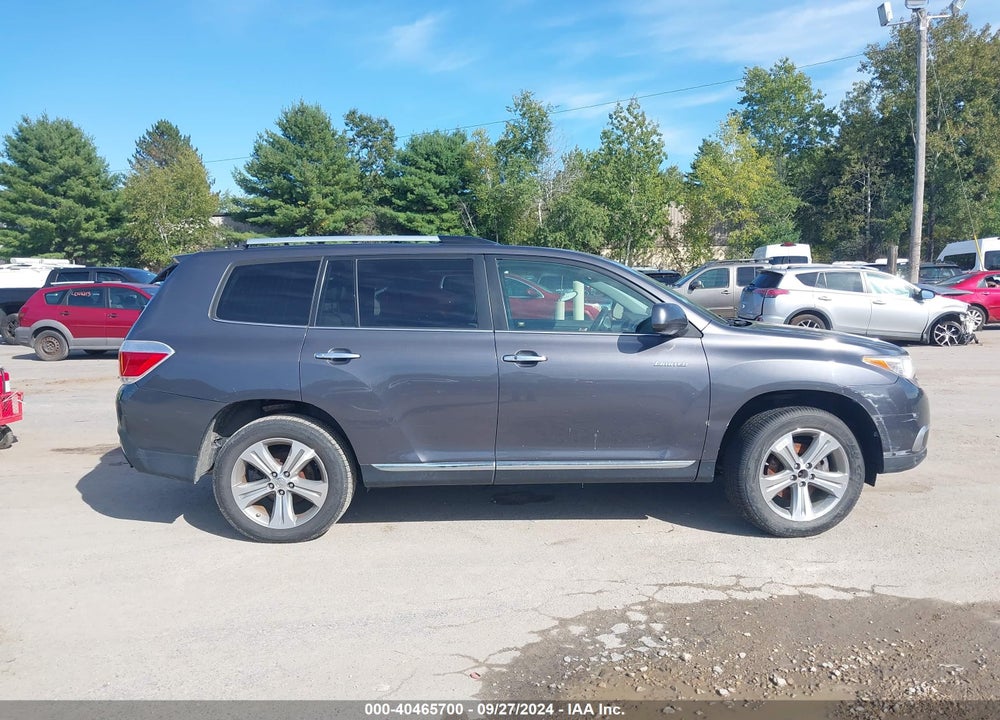 2012 TOYOTA HIGHLANDER LIMITED V6 VIN: 5TDDK3EH0CS136321