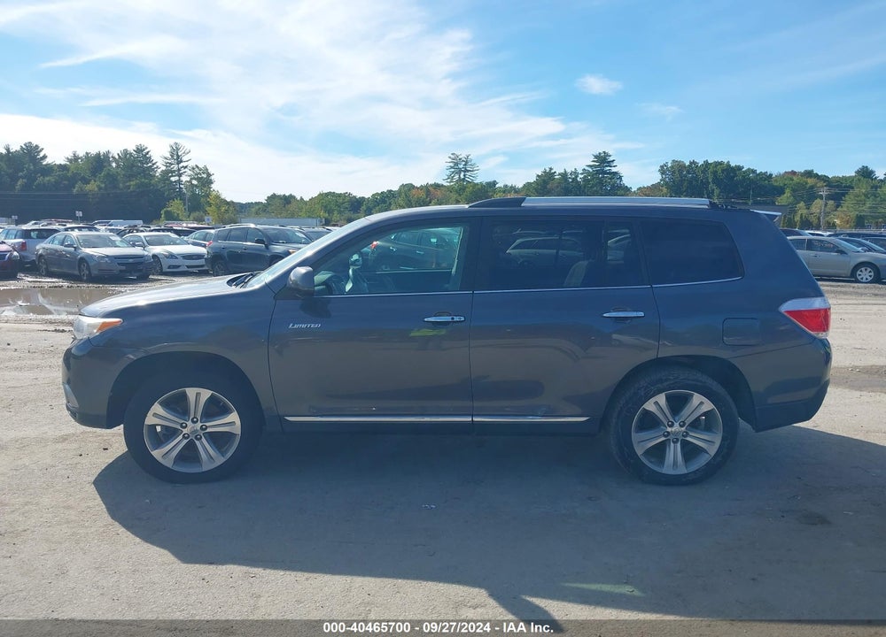 2012 TOYOTA HIGHLANDER LIMITED V6 VIN: 5TDDK3EH0CS136321