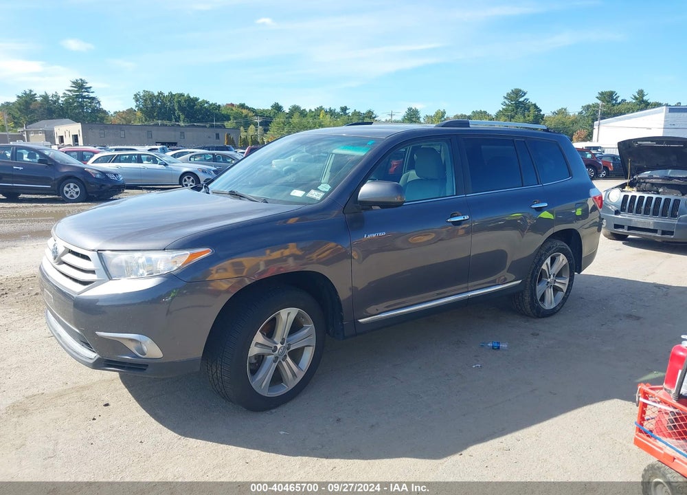 2012 TOYOTA HIGHLANDER LIMITED V6 VIN: 5TDDK3EH0CS136321