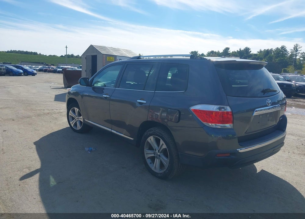 2012 TOYOTA HIGHLANDER LIMITED V6 VIN: 5TDDK3EH0CS136321