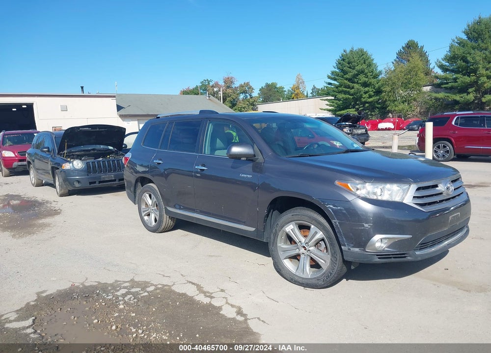 2012 TOYOTA HIGHLANDER LIMITED V6 VIN: 5TDDK3EH0CS136321