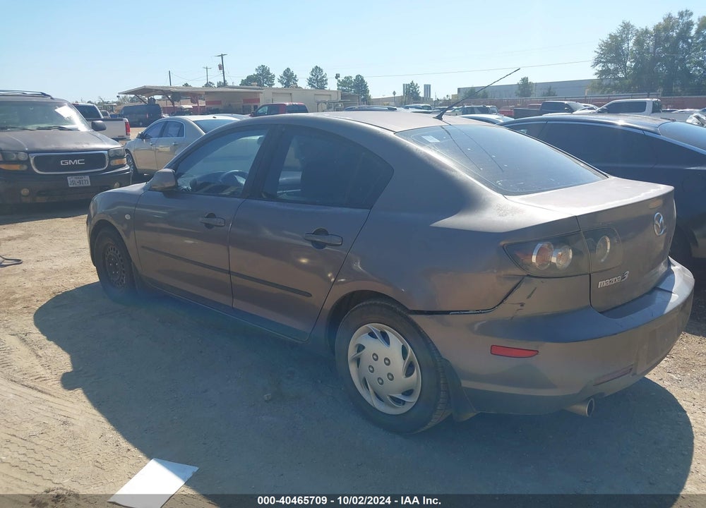 2007 MAZDA 3 I SPORT VIN: JM1BK12GX71767720