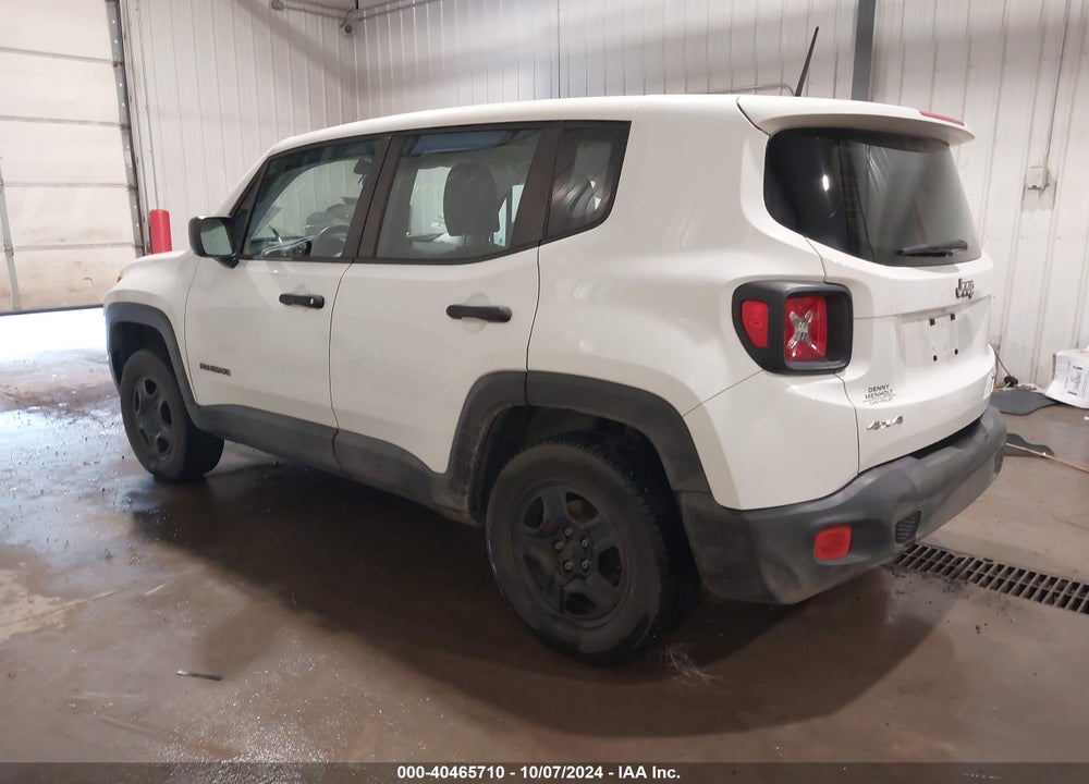2015 JEEP RENEGADE SPORT VIN: ZACCJBAT0FPB55343
