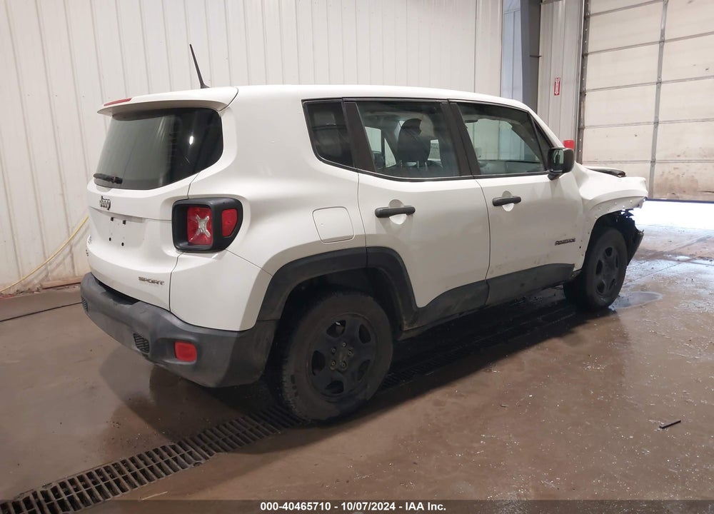 2015 JEEP RENEGADE SPORT VIN: ZACCJBAT0FPB55343