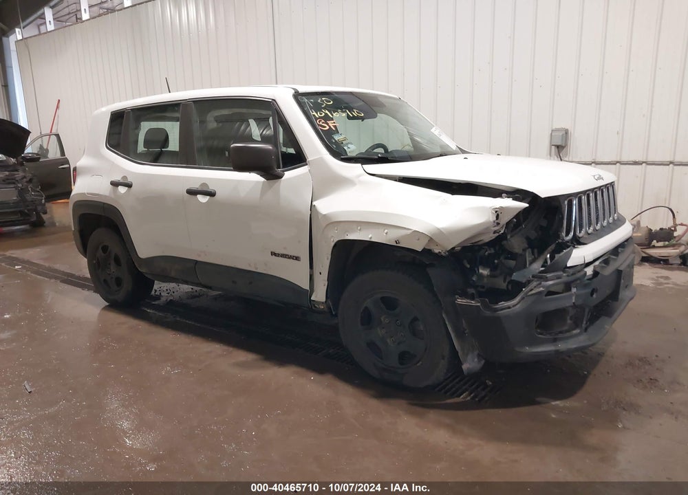 2015 JEEP RENEGADE SPORT VIN: ZACCJBAT0FPB55343