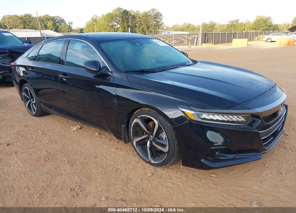 2022 HONDA ACCORD SPORT VIN: 1HGCV1F33NA023670