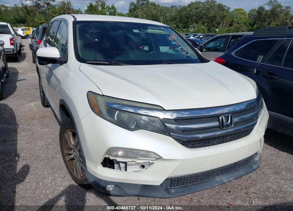 2017 HONDA PILOT EX VIN: 5FNYF5H33HB009043