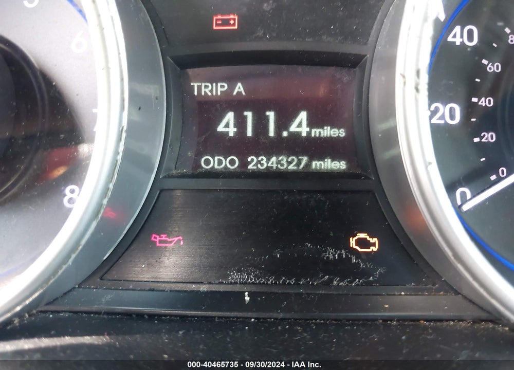 2011 HYUNDAI SONATA GLS VIN: 5NPEB4AC8BH202509