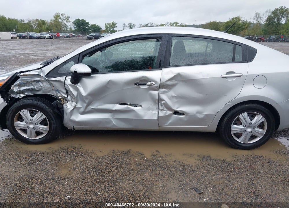 2013 KIA RIO LX VIN: KNADM4A37D6289724