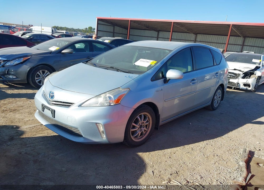2013 TOYOTA PRIUS V TWO VIN: JTDZN3EUXD3204007