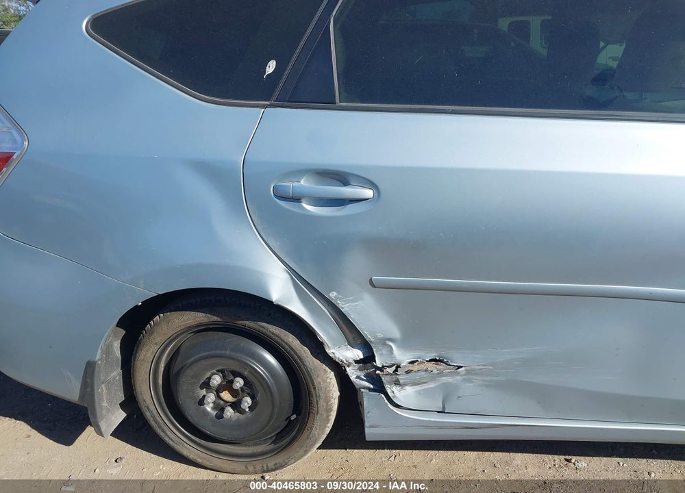 2013 TOYOTA PRIUS V TWO VIN: JTDZN3EUXD3204007